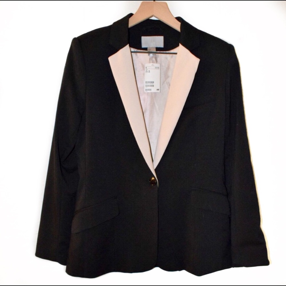H&M | NWT black blazer size 12